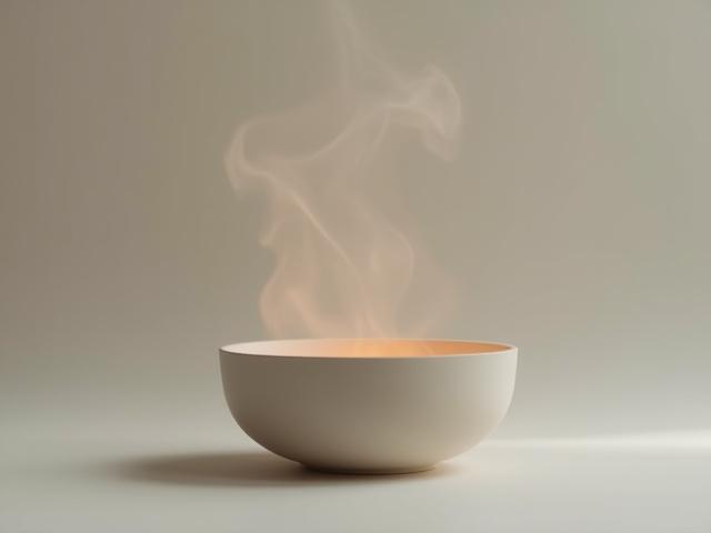 Keramischer Ölbrenner in minimalistischem Design